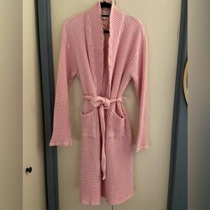 One Wednesday Pink Waffle Knit Robe from the Jilly Box